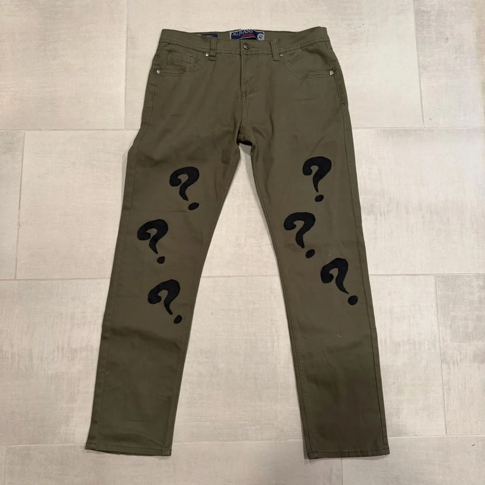 Custom Riddler Outfit (Shirt/Pants) - Picture 2 of 8